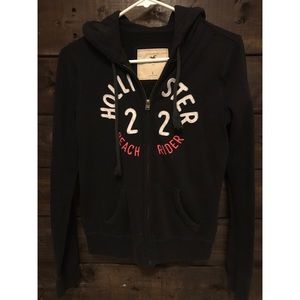 Hollister zip up jacket